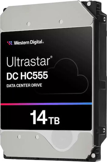 Western Digital HC555 Data Center SE 14TB HDD Hard Drive 3.5" SAS 3.0 7200rpm with 512MB Cache for Server / Recorder 0B47743