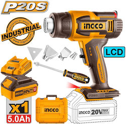 Ingco HGLI20035 Πιστόλι Θερμού Αέρα 20V