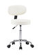 Ergonomic Office & Desk Stool with Backrest Mafeshi White 45x44x70cm