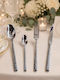 Galifas Galifas Stainless Steel Silver Cutlery Set 72 Pieces with Suitcase