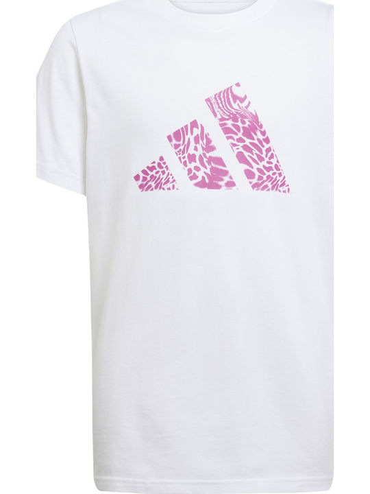 Kids' T-shirt White ANIMAL