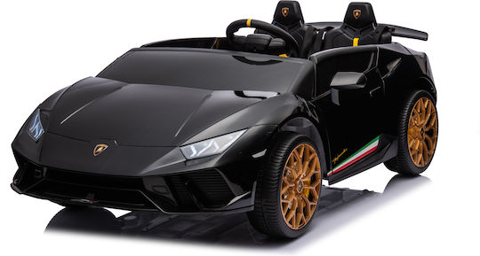Lamborghini Huracan Two Seater with Remote Control Licensed 24 Volt Black