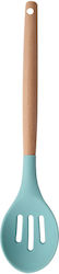 Tpster Silikon-Küchenkelle mit Löchern Grün 32 cm