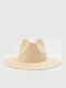 Aristoteli Bitsiani Men's Hat Fedora Beige