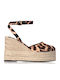 Platforme Dama Tip Espadrile Maro
