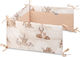 Sensillo Crib Bumpers Classic Inside Coppice Brown