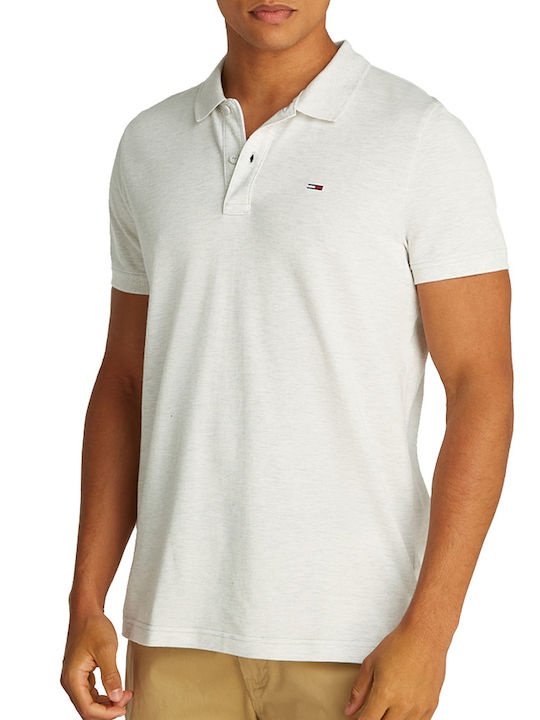 Tommy Hilfiger Polo Μπλούζα Κοντομάνικη Grey Htr