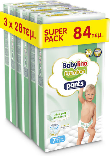 Babylino Diaper Pants Premium Pants No. 7 for 15-25kg 84pcs