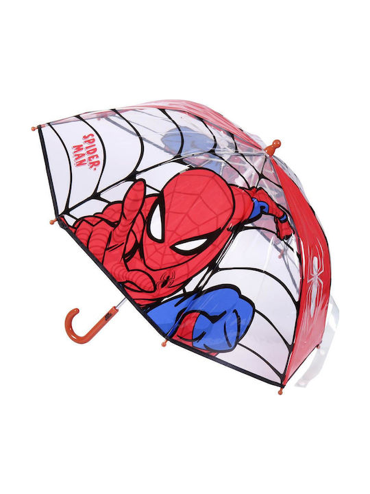 Arnetta Kinderregenschirm Gebogener Handgriff Mehrfarbig 45cm