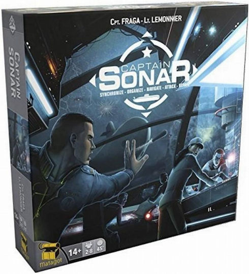 Joc de Societate Captain Sonar pentru 2-8 Jucători 14+ Ani (EN) Matagot