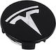 Tesla Wheel Center Cap Black Chrome 57mm 1pc