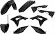 Polisport Motorcycle Plastic Set for Honda CRF 250 Black 1pcs