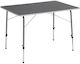 Easy Camp Table for Camping Foldable 80x60x50cm Brown