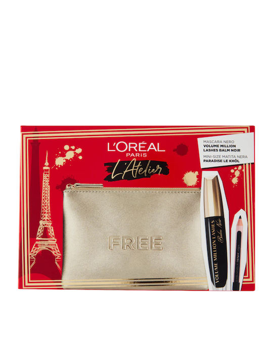 L'Oreal Paris L 'Atelier Set de machiaj pentru față și corp Ochi cu trusă 3buc