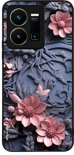 Sonique 3D Flower Series калъф за Vivo Y35 4G Vivo Y22 Vivo Y22s Розов 02