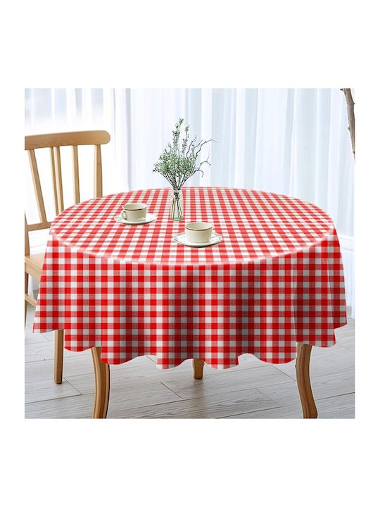 Pucioasa Rotunda Cotton Stain Resistant Red