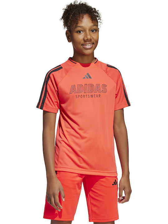 adidas T-Shirt Rotes Kinderoberteil