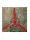 Red Wall Decor Made of Metal