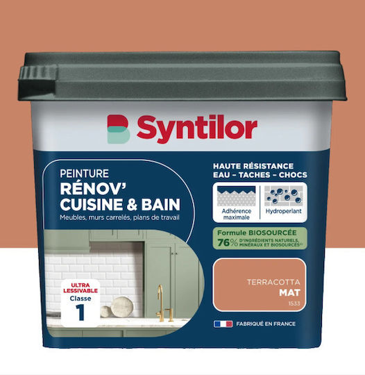 Syntilor Renov Cuisine & Bain Боя за дърво Оранжев 750мл