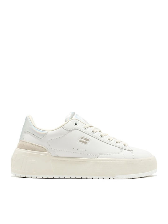 D.Franklin Sneakers Pentru Femei Albi-Argintii