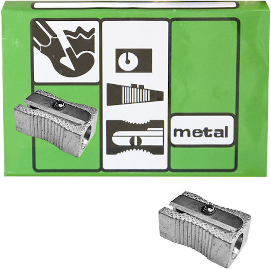 Justnote Set of 24 Simple Metal Sharpeners Justnote