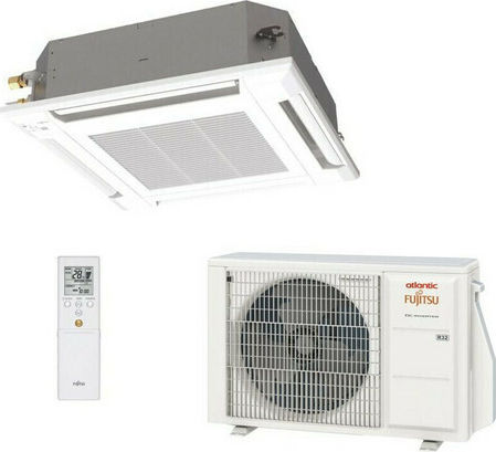 Fujitsu AUXG24KVLA/AOYG24KATA Επαγγελματικό Κλιματιστικό Inverter Κασέτα 24000 BTU με Ψυκτικό Υγρό R32