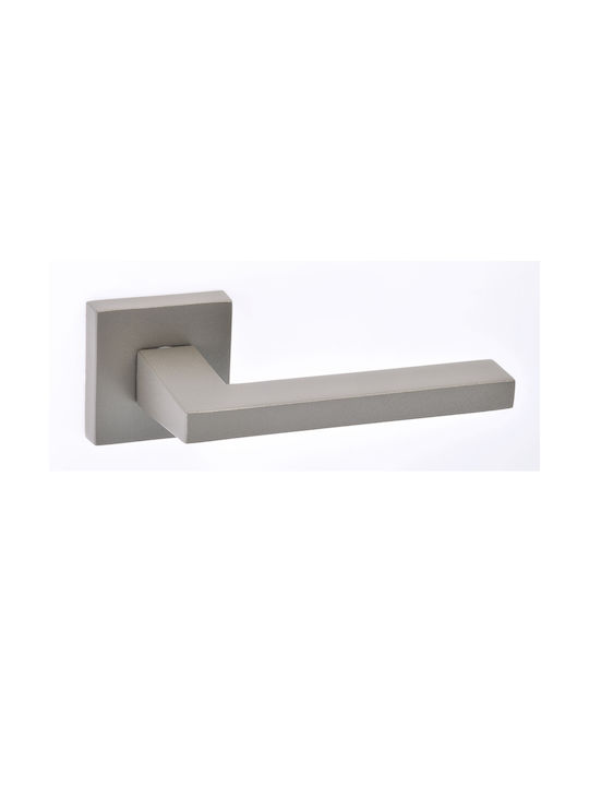 Best Design Lever Middle Door with Rosette 22 Pair Beige
