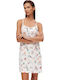 Minerva Summer Women's Nightdress White