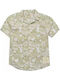 Kids Shirt Short Sleeve Sand green