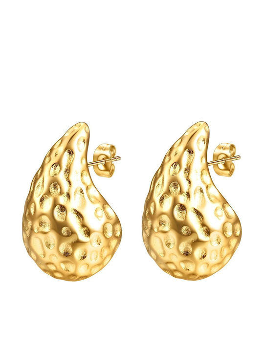 Celestria Earrings made of Steel Gold Plated