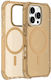 Premium Back Cover Σιλικόνης Αδιάβροχο Χρυσό (iPhone 16 Pro)