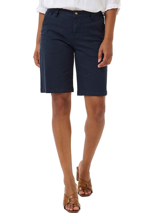 Cream Women's Blue Bermudas