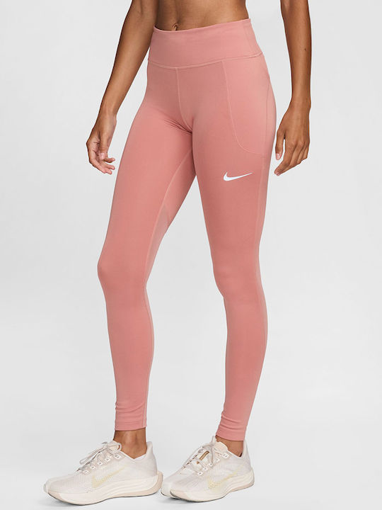 Nike Dri-Fit Lauf Damen Leggings Rosa