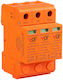 Professional Dc Surge Protector Class T1 T2 3 P 1200v