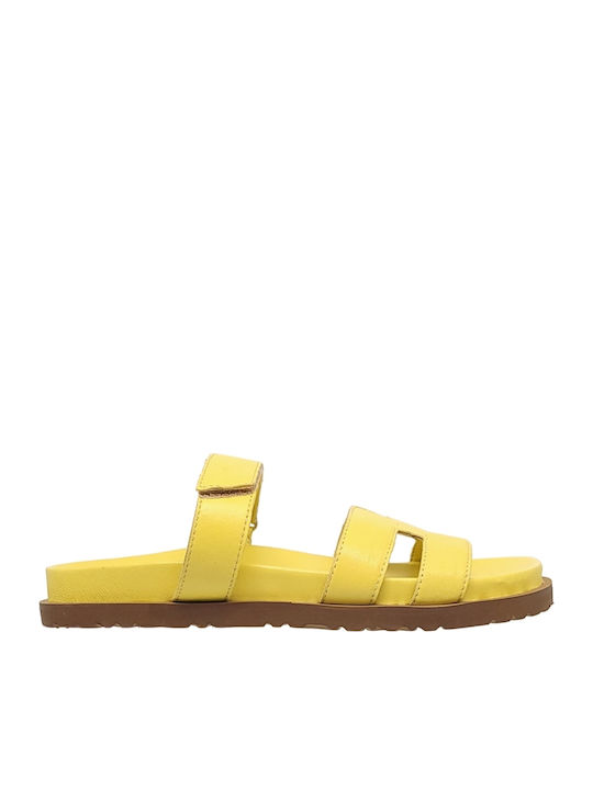 Γυναικεία Σανδάλια Flatforms Κίτρινα