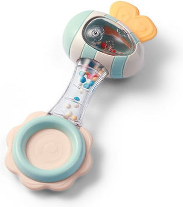 Babyono Teething Rattle for 3 m+