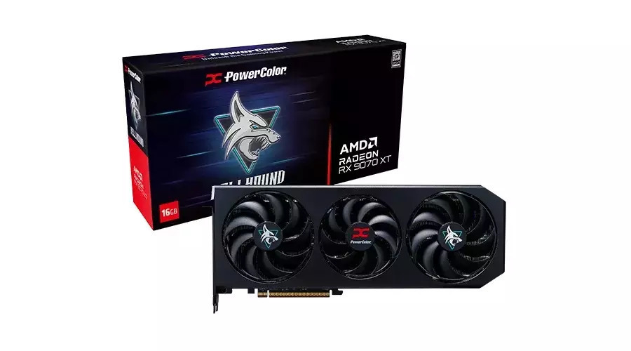 PowerColor Radeon RX 9070 XT 16GB GDDR6 Hellhound Κάρτα Γραφικών