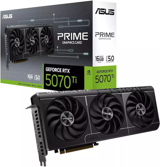 Asus GeForce RTX 5070 Ti 16GB GDDR7 Prime Graphics Card