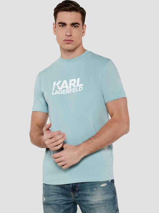 Karl Lagerfeld Тениска Ice Blue