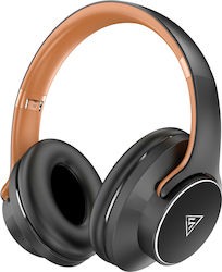 Doqaus Design 1 Bluetooth / 3.5mm mit 52 Stunden Betriebszeit Black / Brown