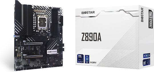 Biostar Z890AX-E Pro Placă de bază ATX cu Intel 1851 Socket