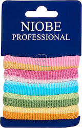 Niobe Professional Hair Scrunchies 5pcs No 2334