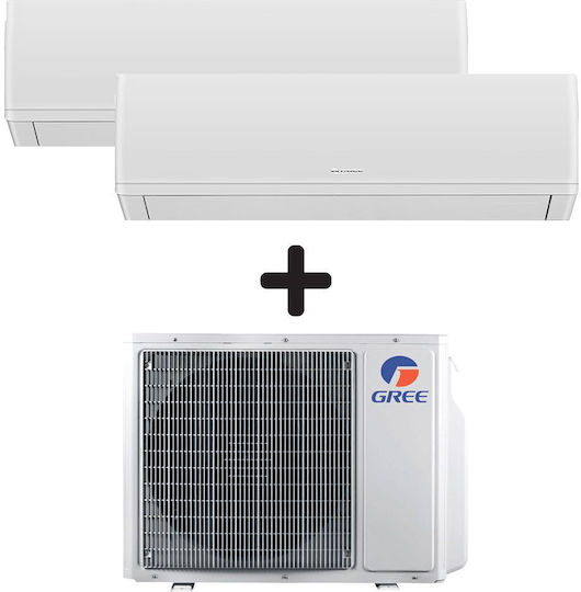 Gree Gree Multi Κλιματιστικά Σετ 2 Εσωτερικών Μονάδων 2x 12000 BTU και Εξωτερική Μονάδα 24000 BTU