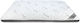 Extra Strom Mattress Topper Latex Pedic King Size Latex with Elastic Straps 180x200x5cm