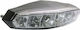 Koso Rear License Plate Light Led Mini Hb020010 Clear Crystal 1pc