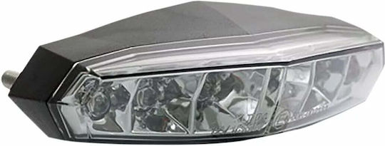 Koso Rear License Plate Light Led Mini Hb020010 Clear Crystal 1pc
