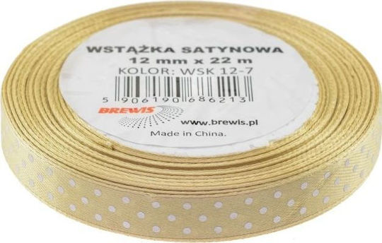 Сатенена лента Brewis точки 12мм X 22м 7 Brewis