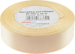 Brewis Brewis Satin Ribbon 25mm/32mm 2 Ecru Brewis