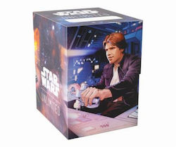 Gamegenic Soft Crate - Star Wars Unlimited: Han Solo/millenium Falcon Star Wars Deck Box Standard Size GGS25141ML Gamegenic Soft Crate - Star Wars Unlimited: Han Solo/millenium Falcon Star Wars Deck Box Standard Size GGS25141ML