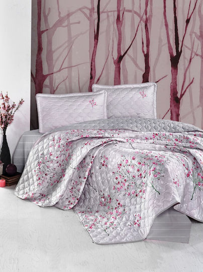 Pucioasa Module Cuvertură Extra-dublu Roz 240x260cm 3buc